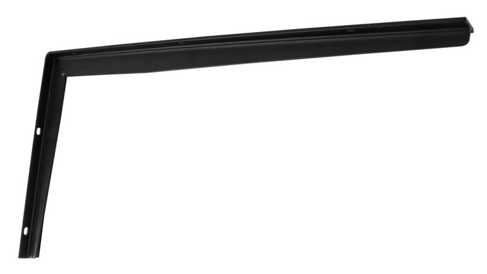 Hyllebrakett T-profil 300 x 550 mm matt svart